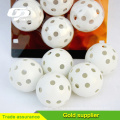 Usine Vendre Balles de Golf Practice Balles de Golf en plastique Balles de Golf Avec Trou